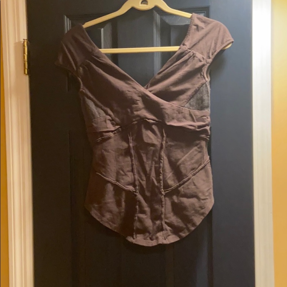 Free People Form Fitting Shirt